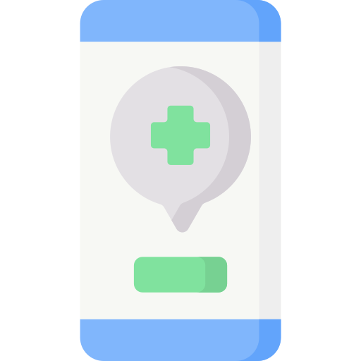 medische app Special Flat icoon