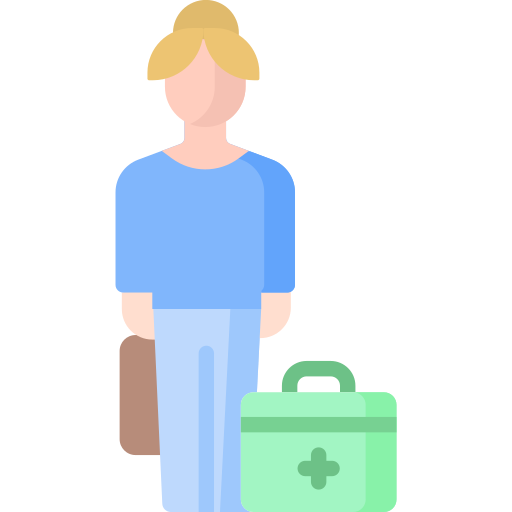Medical assistant Special Flat icon
