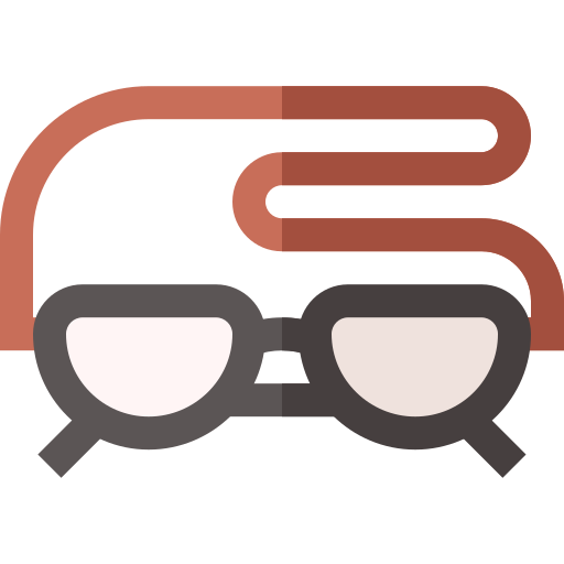 okulary do czytania Basic Straight Flat ikona