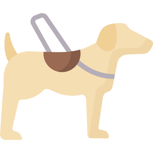 盲導犬 Special Flat icon