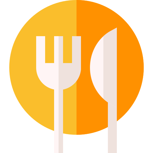Żywność Basic Straight Flat ikona