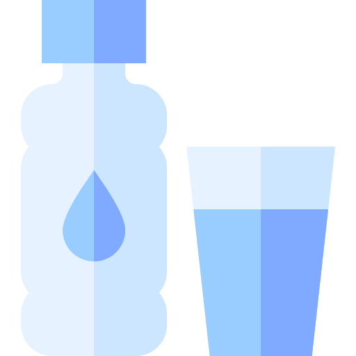 Пить воду Basic Straight Flat иконка