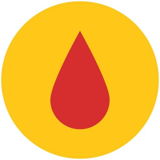 goccia di sangue Generic Circular icona