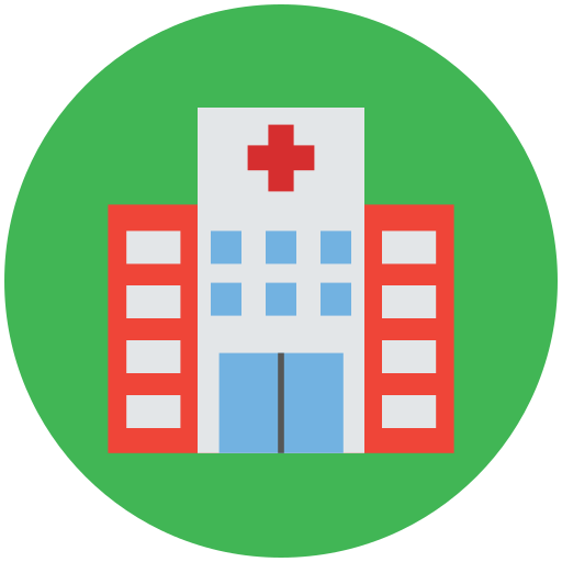 ziekenhuis Generic Circular icoon
