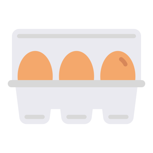 Eggs Good Ware Flat icon