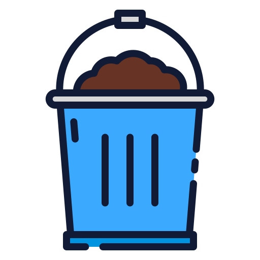 Bucket Good Ware Lineal Color icon