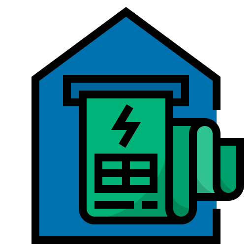 Electricity bill Generic Outline Color icon