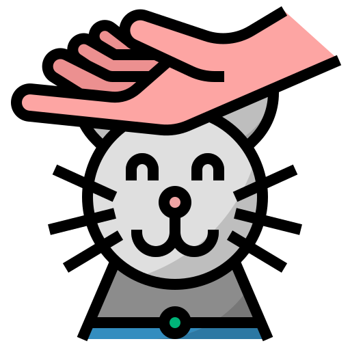 애완 동물과 놀기 Generic Outline Color icon