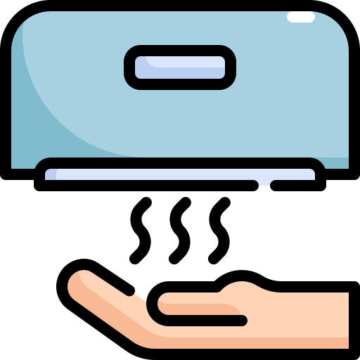 Hand dryer Generic Outline Color icon