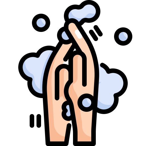 hand waschen Generic Outline Color icon