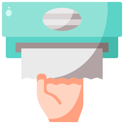 pañuelo de papel Generic Flat icono