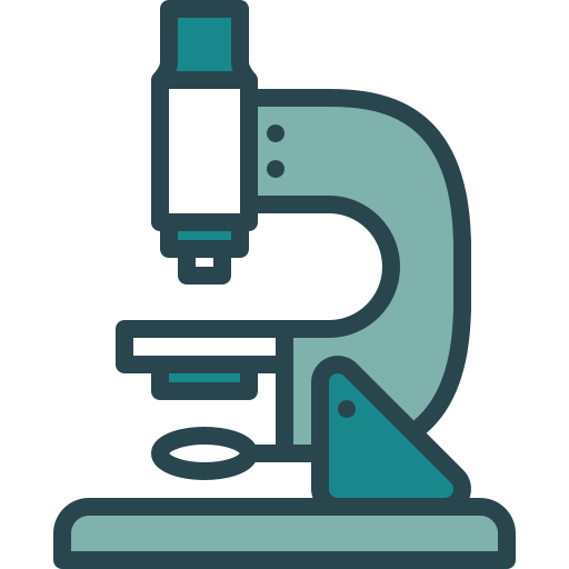 microscopio Berkahicon Lineal Color icono