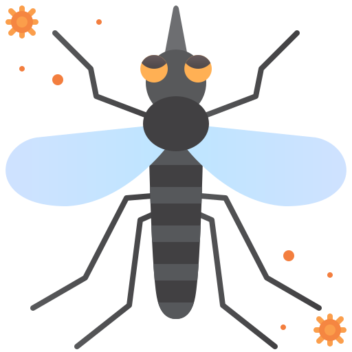 Mosquito Amethys Design Flat icon