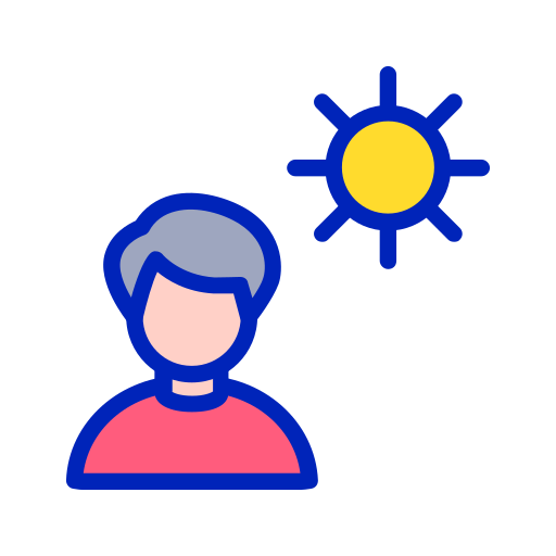 Sunbathing Generic Outline Color icon