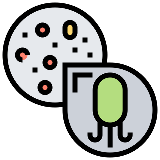 bakterien Meticulous Lineal Color icon