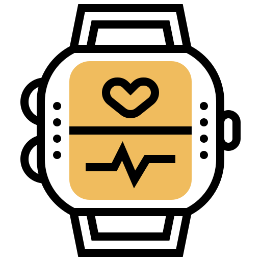 monitor pracy serca Meticulous Yellow shadow ikona