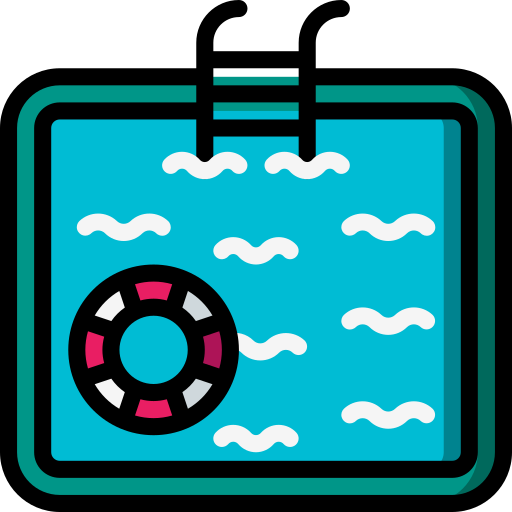 Плавательный бассейн Basic Miscellany Lineal Color иконка