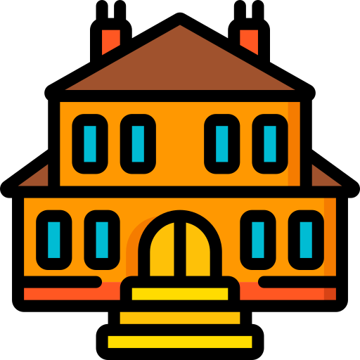 villa Basic Miscellany Lineal Color icon