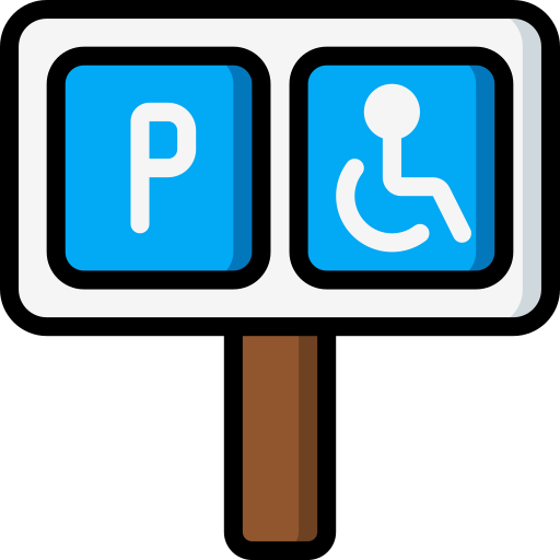 parkplatz Basic Miscellany Lineal Color icon