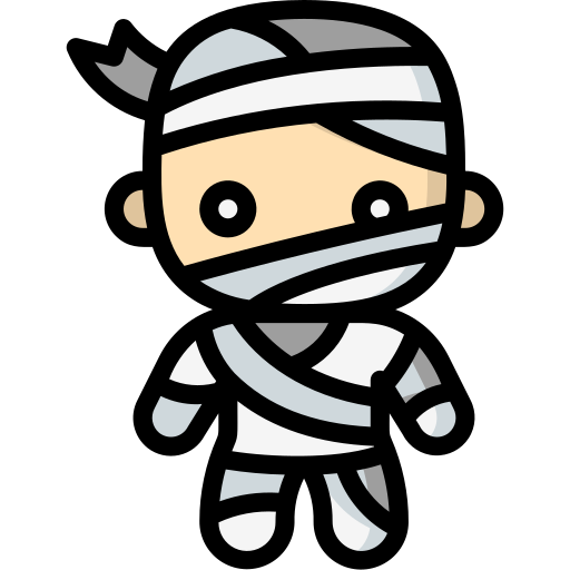 Mummy Basic Miscellany Lineal Color icon