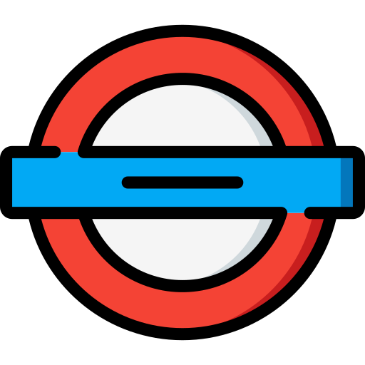 지하철 Basic Miscellany Lineal Color icon