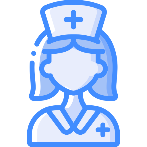 verpleegkundige Basic Miscellany Blue icoon