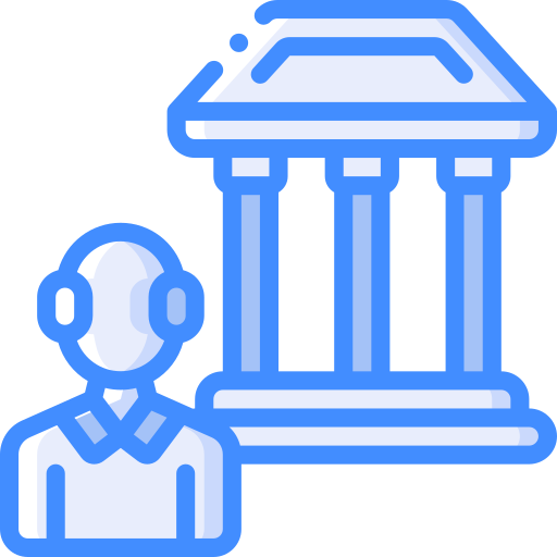 bank Basic Miscellany Blue icoon
