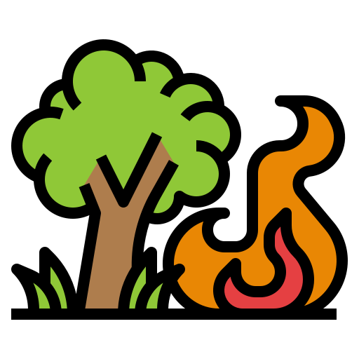 Лесной пожар Ultimatearm Lineal Color иконка