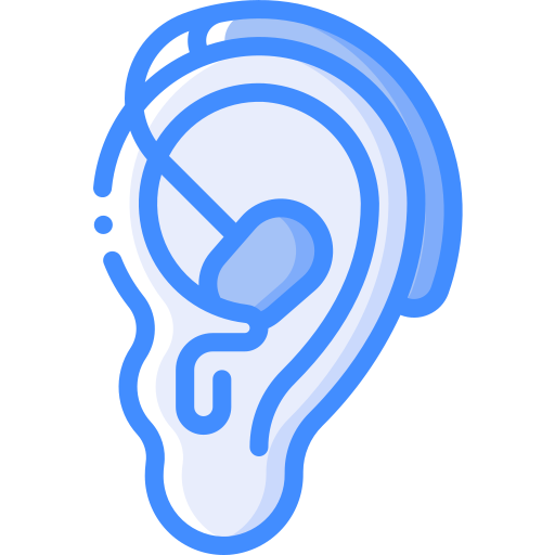 hoorapparaat Basic Miscellany Blue icoon