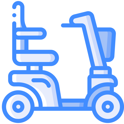 scooter Basic Miscellany Blue icoon