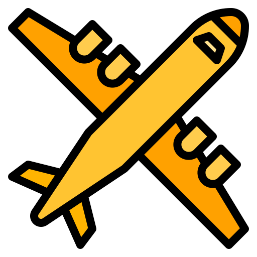 flugzeug Ultimatearm Lineal Color icon
