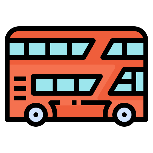 autobus Ultimatearm Lineal Color icona