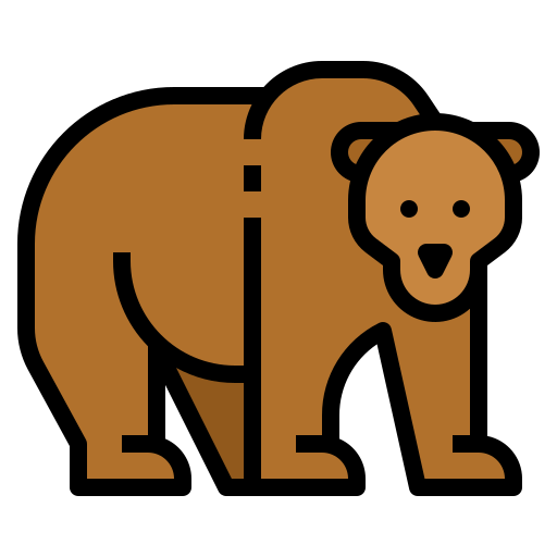 niedźwiedź Ultimatearm Lineal Color ikona