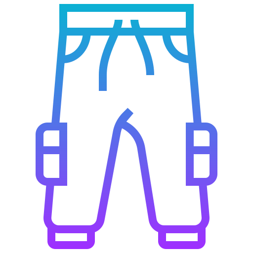 Trousers Meticulous Gradient icon