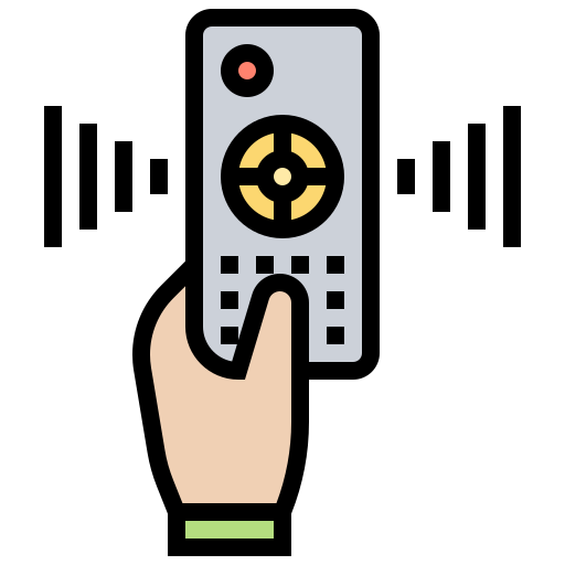 Remote control Meticulous Lineal Color icon