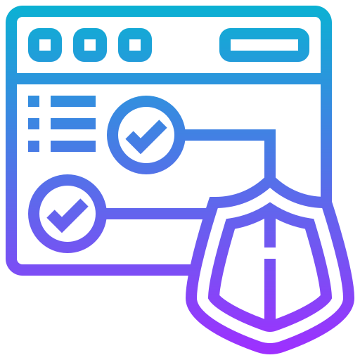Protection Meticulous Gradient icon