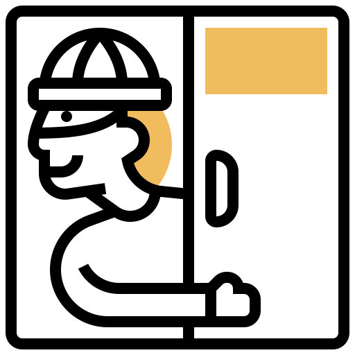 뒷문 Meticulous Yellow shadow icon