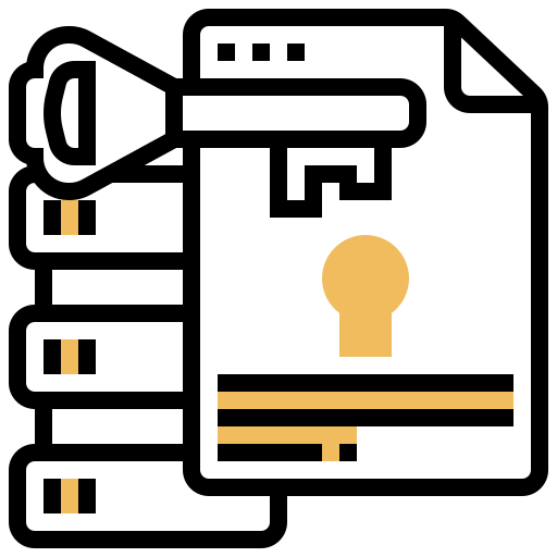 기밀 Meticulous Yellow shadow icon