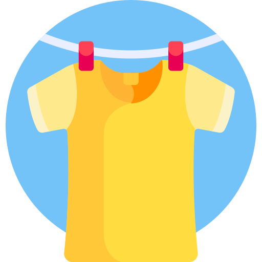 T shirt Detailed Flat Circular Flat icon