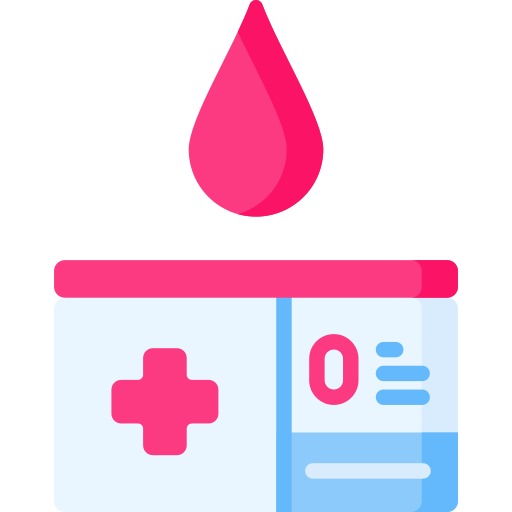 Blood donor card Special Flat icon