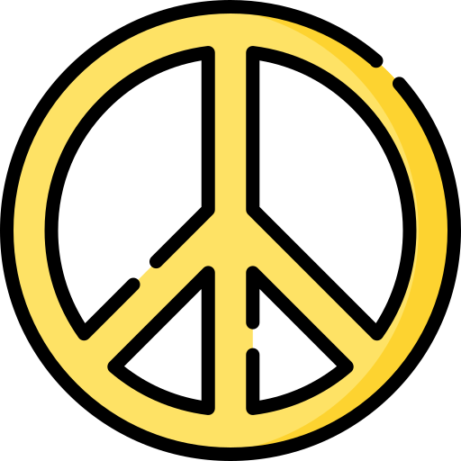 símbolo de paz Special Lineal color Ícone