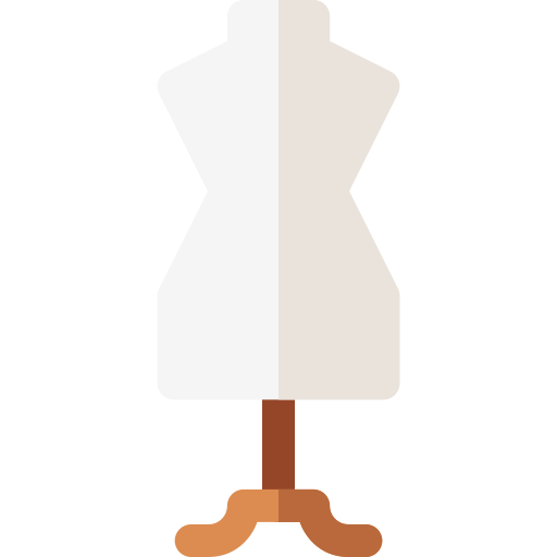 mannequin Basic Rounded Flat icoon