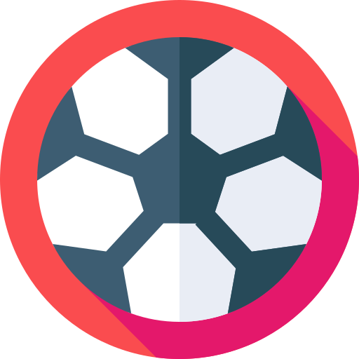 축구 Flat Circular Flat icon