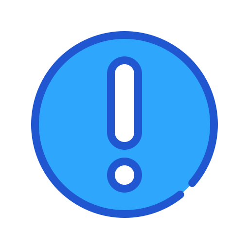 Alert Generic Blue icon