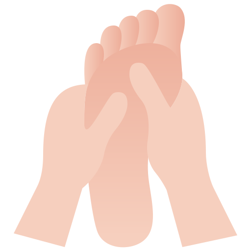 masaje de pies Amethys Design Flat icono