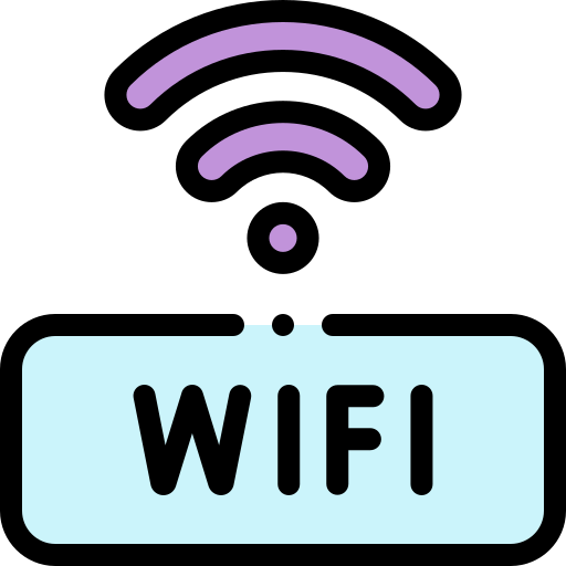 wi-fi Detailed Rounded Lineal color Ícone