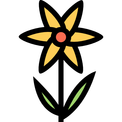kwiat Coloring Color ikona