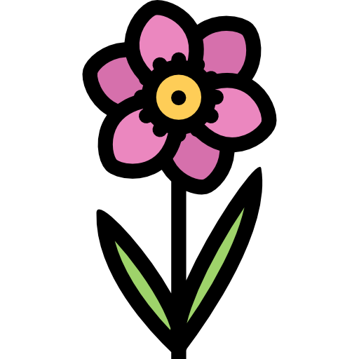 fiore Coloring Color icona