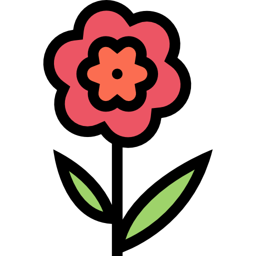 kwiat Coloring Color ikona