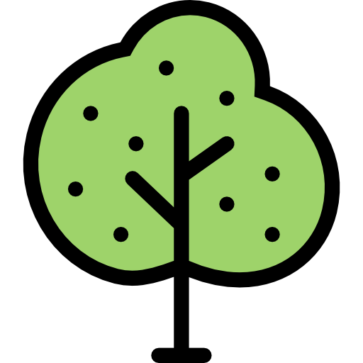 Árbol Coloring Color icono